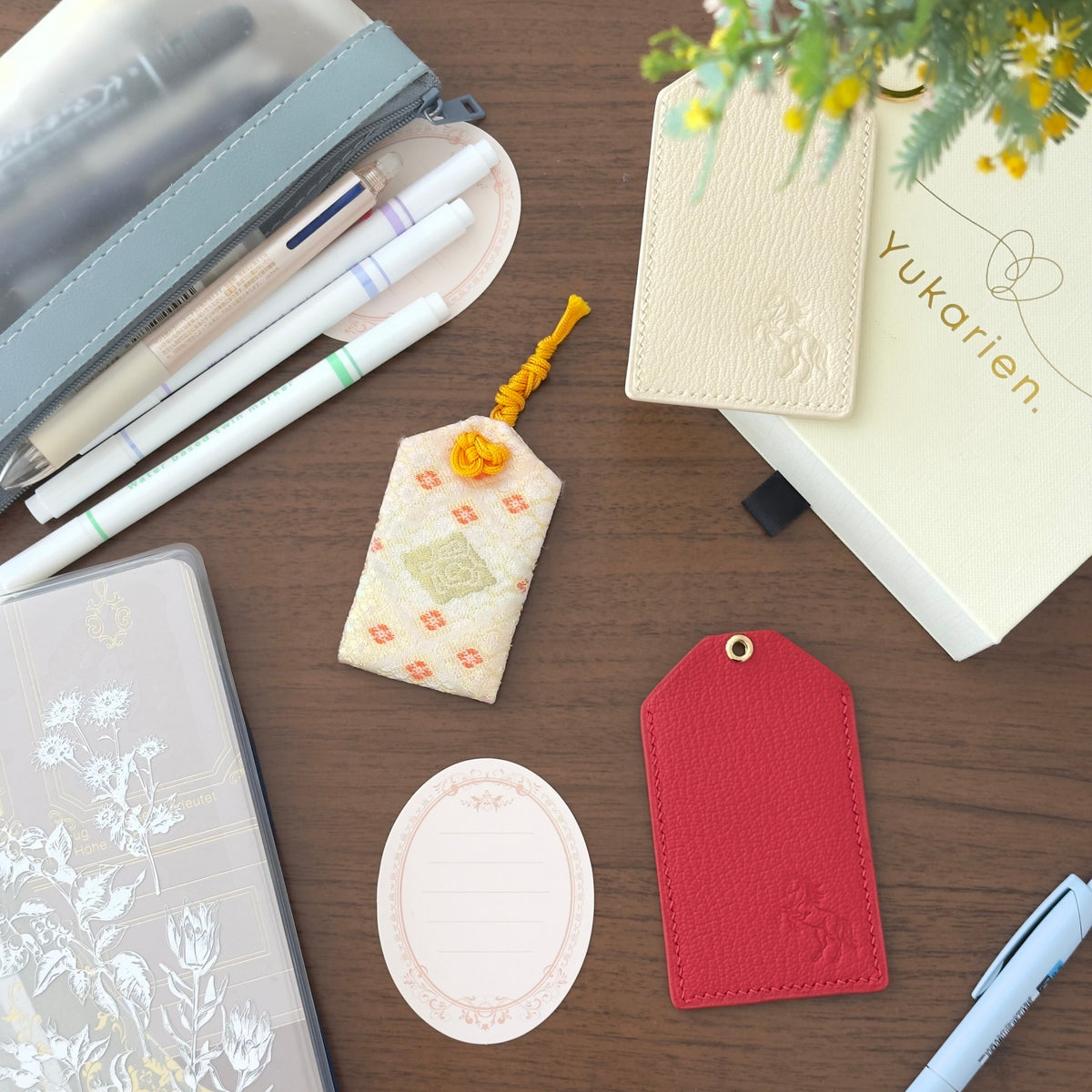 Leather Omamori Case