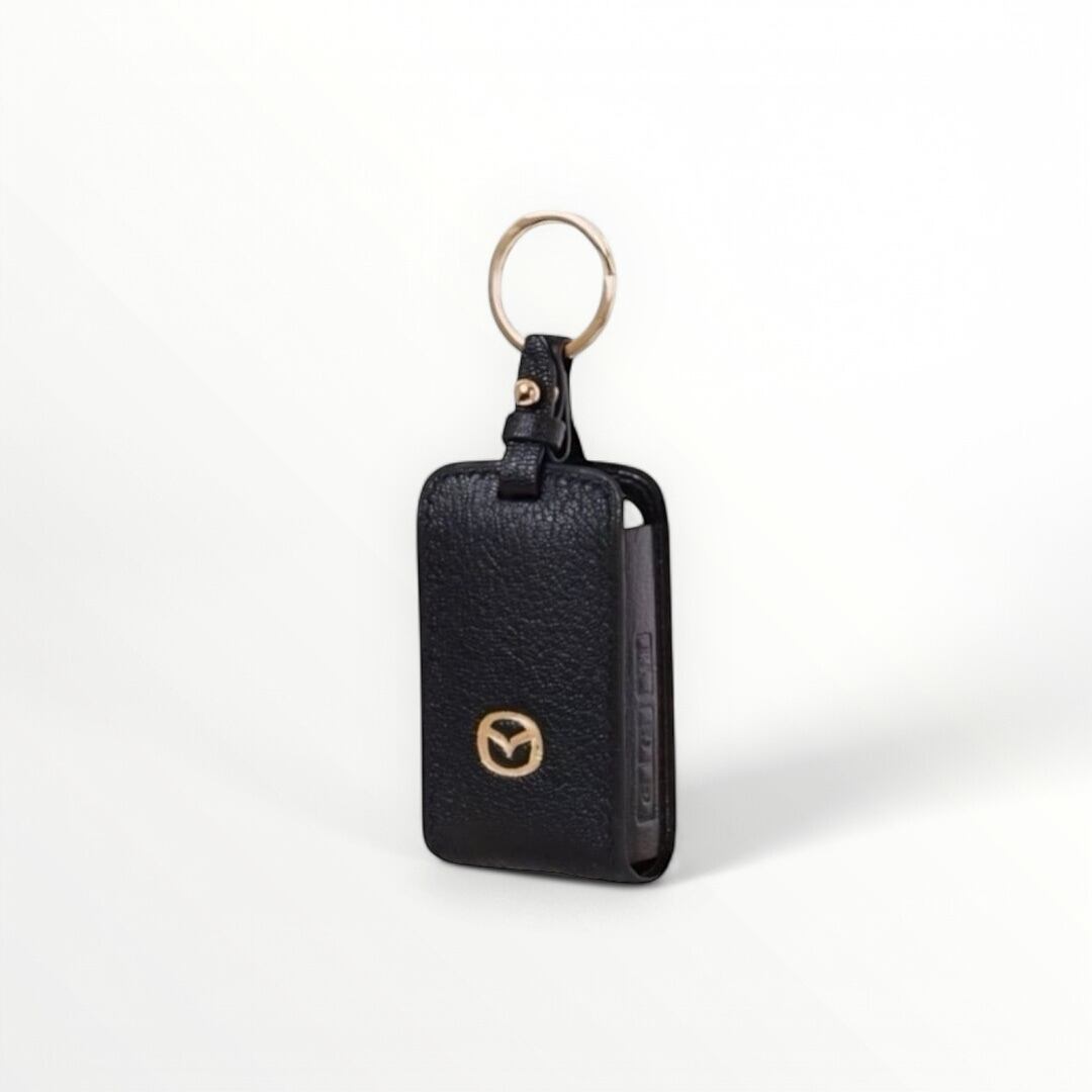 Leather smart key case【MAZDA】