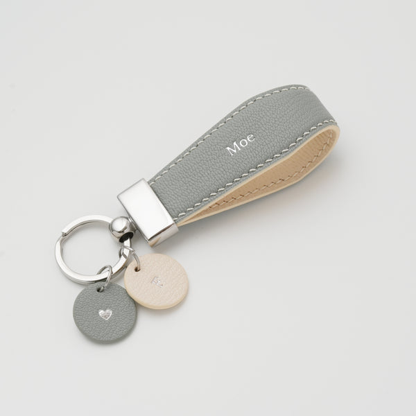 Leather keyring