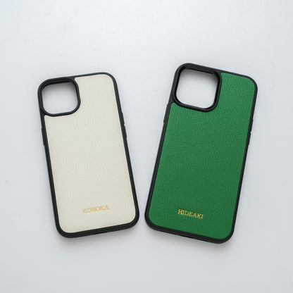 Leather iPhone case