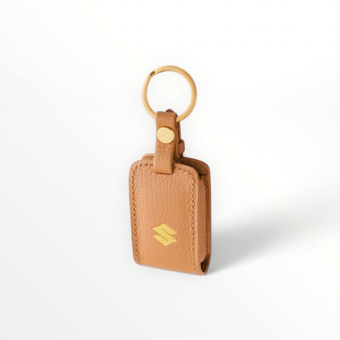 Leather smart key case【SUZUKI】