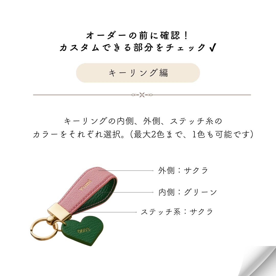 Leather smart keycase / keyring