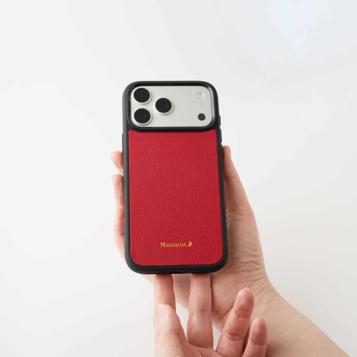 Leather iPhone case
