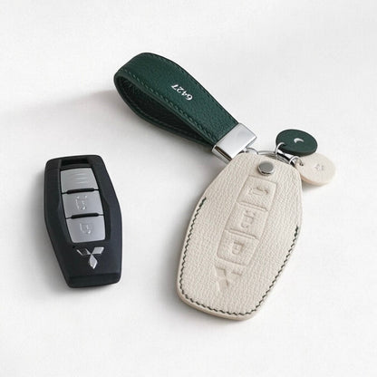 Leather smart keycase / keyring