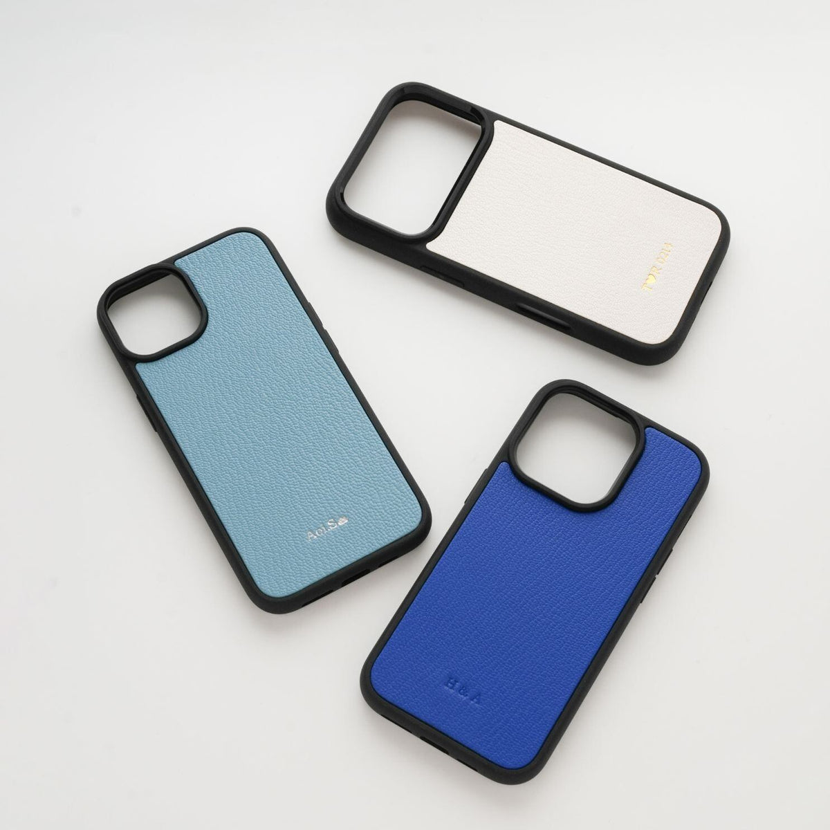 Leather iPhone case